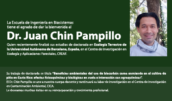Bienvenida Juan Chin Pampillo
